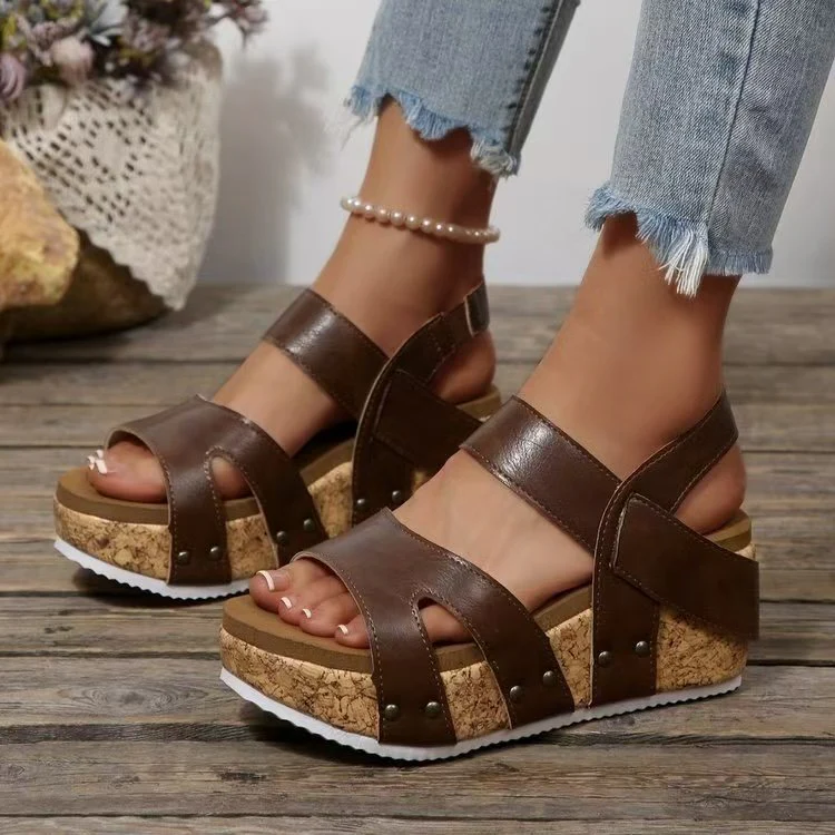 New willow nail high-heeled sandals E1266